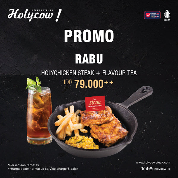 Paket Gemas Rabu di HOLYCOW!