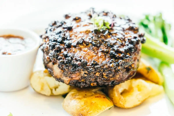 kreasi steak au poivre